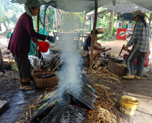 Bamboo Sticky Rice Battambang