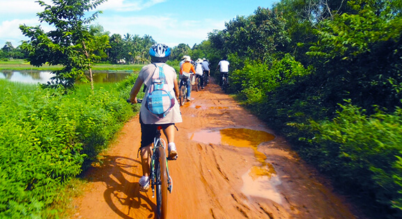 Cambodia Countryside Cycling